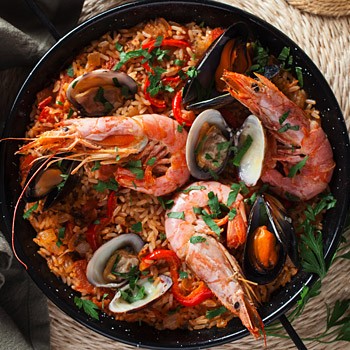 Paella de marisc